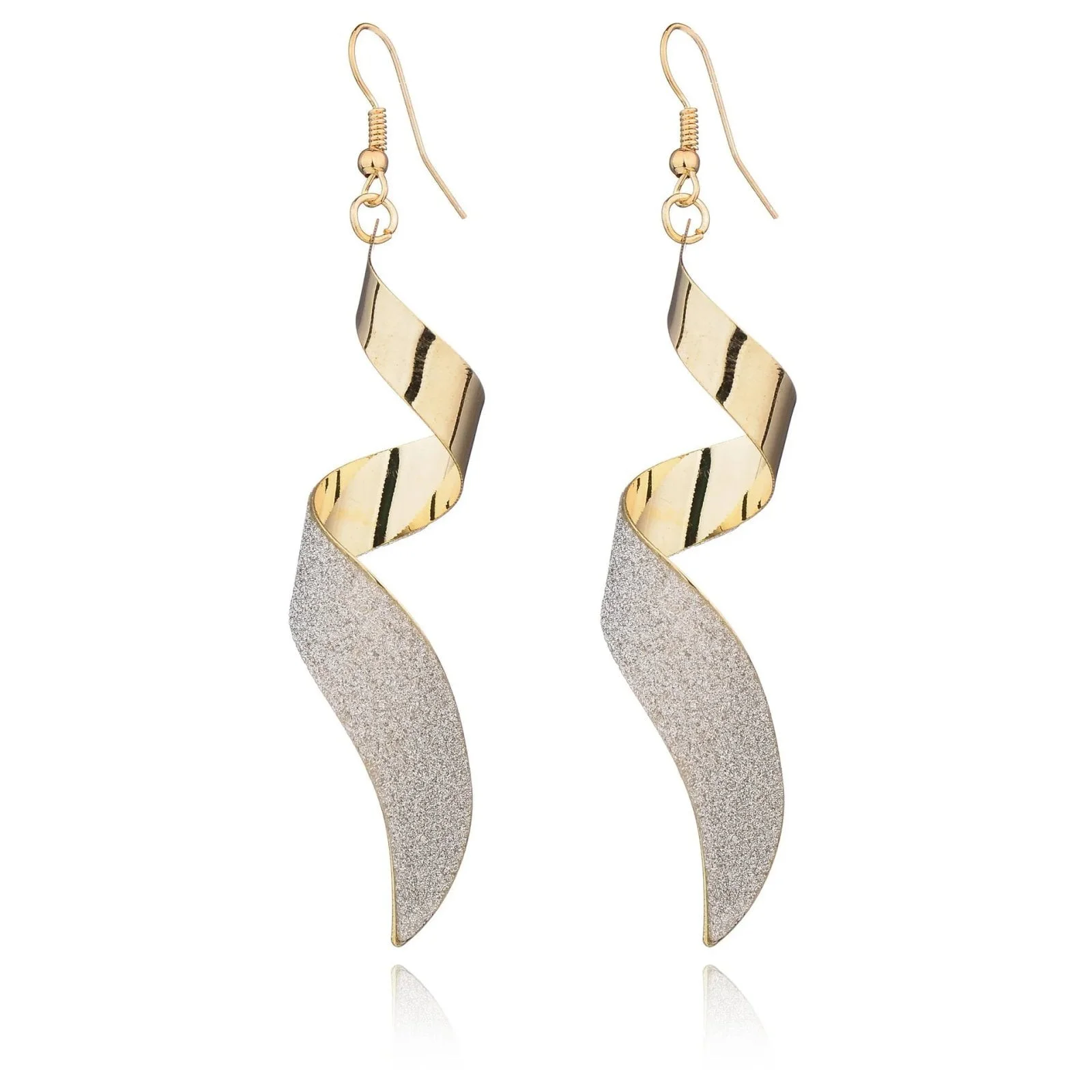 Korean Women's Dangle Charm Earrings Jewelry Stainless Steel Long Peculiar Earrings 2024 Luxury Design Trending for Girls - Image 3