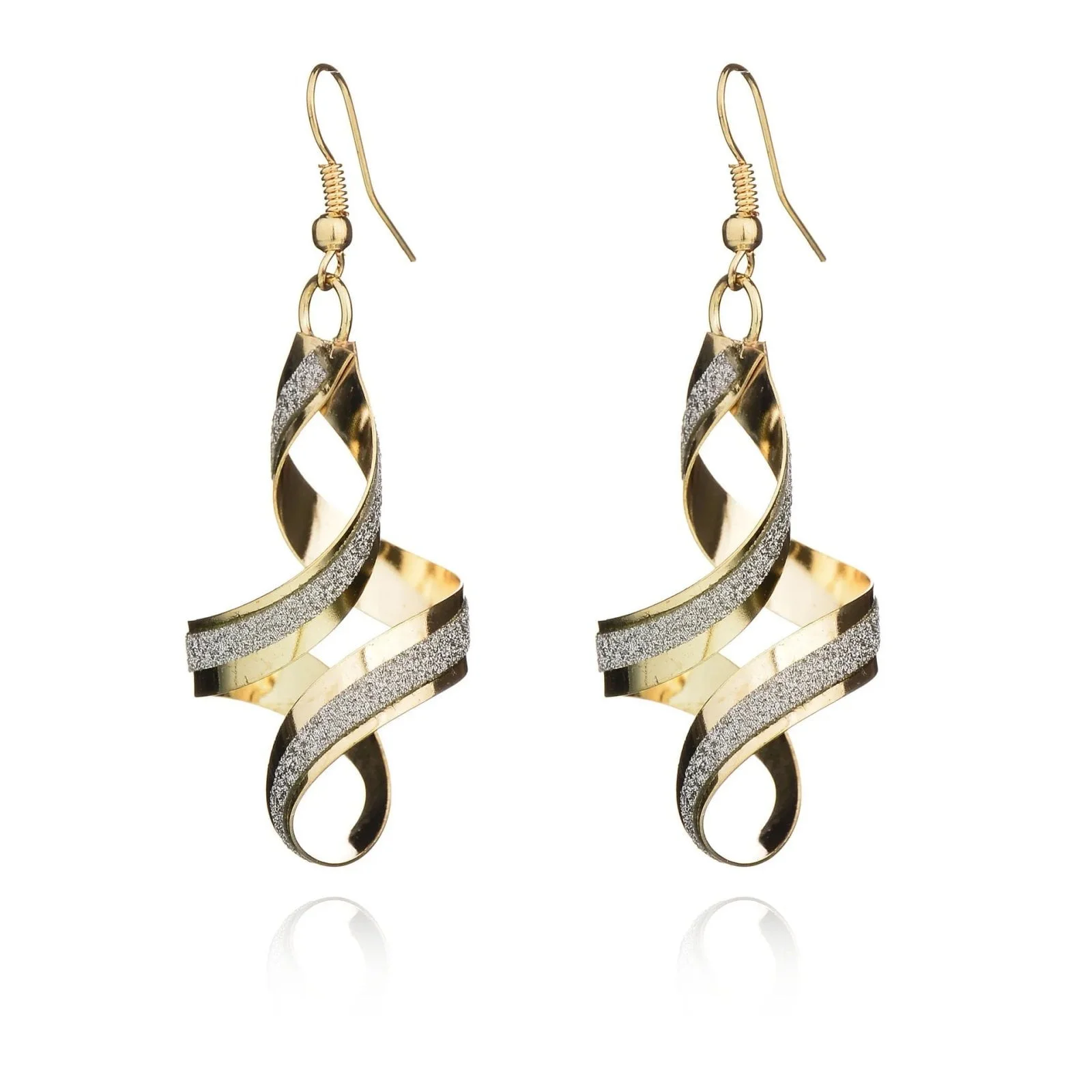 Korean Women's Dangle Charm Earrings Jewelry Stainless Steel Long Peculiar Earrings 2024 Luxury Design Trending for Girls - Image 4