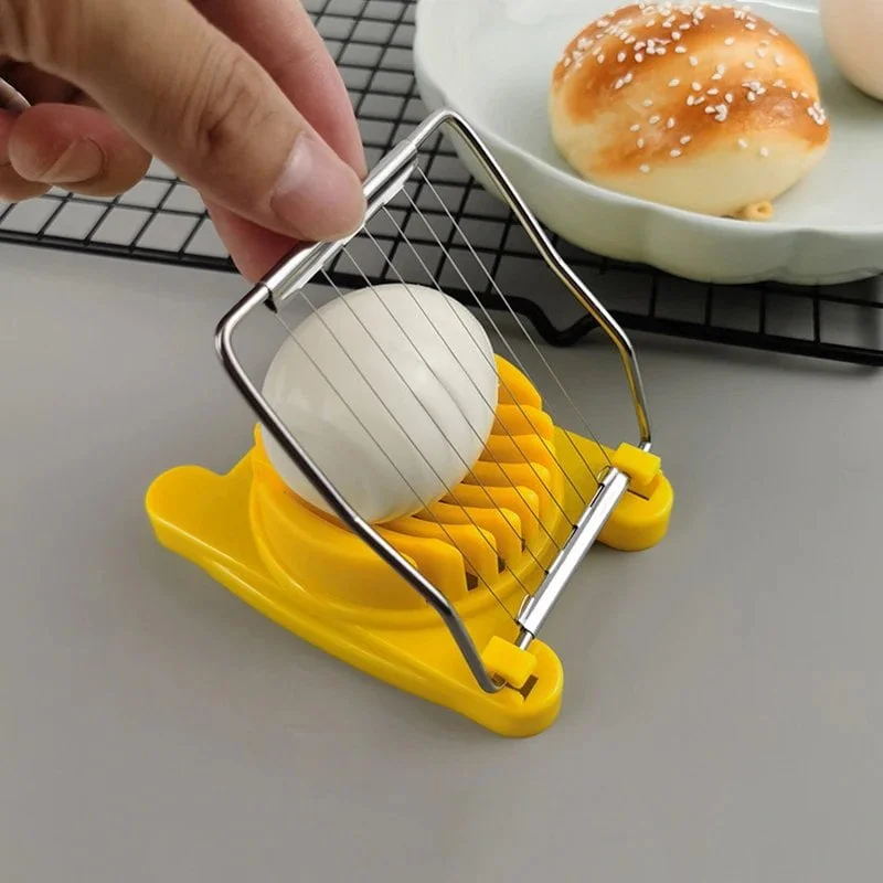 Kitchen Accessories Egg Slicer Chopper Stainless Steel Fruit Salad Cutter Egg Tools Manual Food Processors Kitchen Gadget ALI426 - Image 5