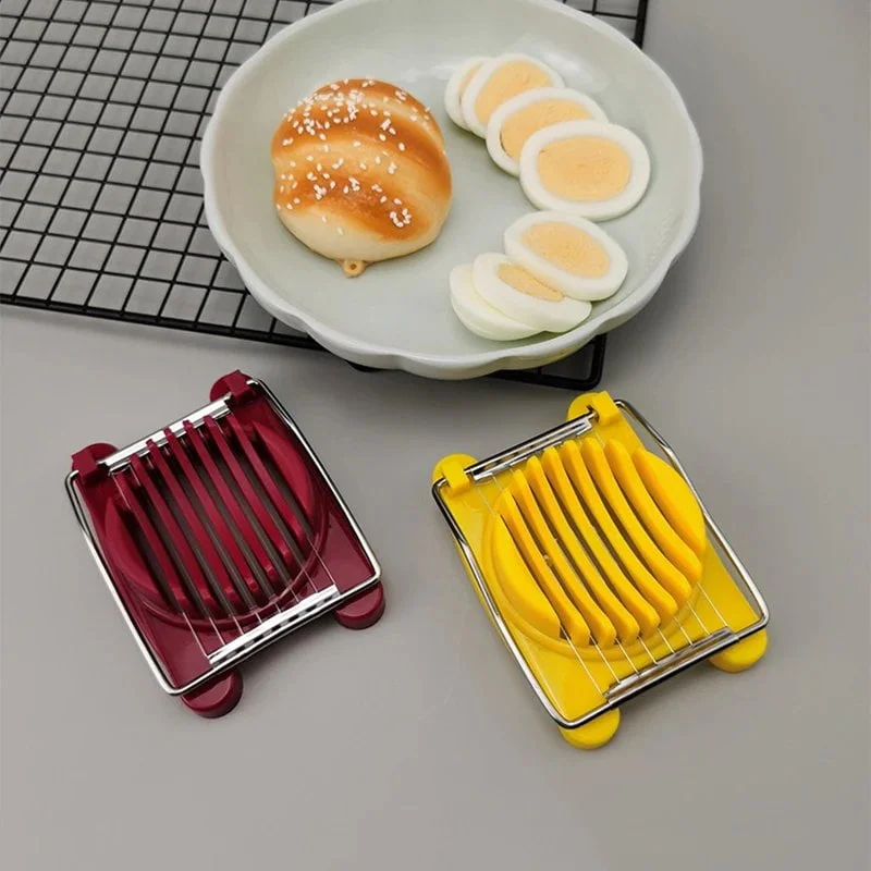 Kitchen Accessories Egg Slicer Chopper Stainless Steel Fruit Salad Cutter Egg Tools Manual Food Processors Kitchen Gadget ALI426 - Image 4
