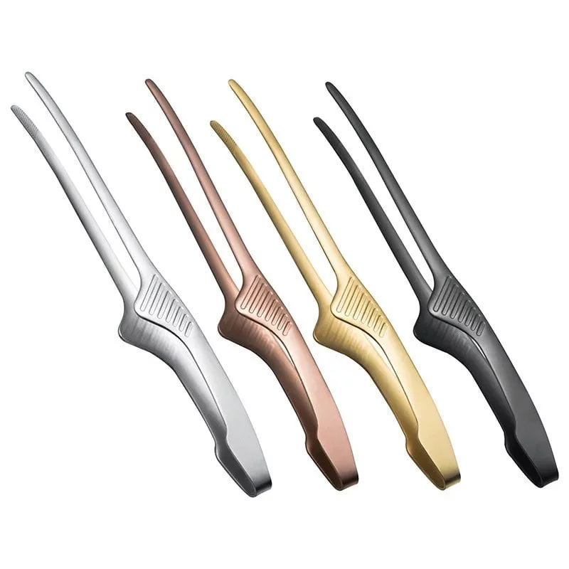 Food Chief Tongs BBQ Tweezer Clip Stainless Steel Portable for Picnic Barbecue Cooking Kitchen Tongs Kitchen Utensils Accesorios - Image 5