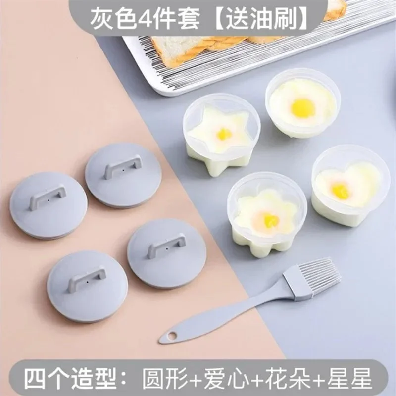 Silicone Egg Cup Mini Egg Boiler Silicone Steam Egg Cup Kitchen Baking Accessories Molds Boiled Separator - Image 4