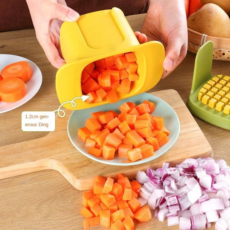 Multifunctional Vegetable Chopper French Fries Cutter Household Hand Pressure Onion Dicer Cucumber Potato Slicer Kitchen Tools - Image 3