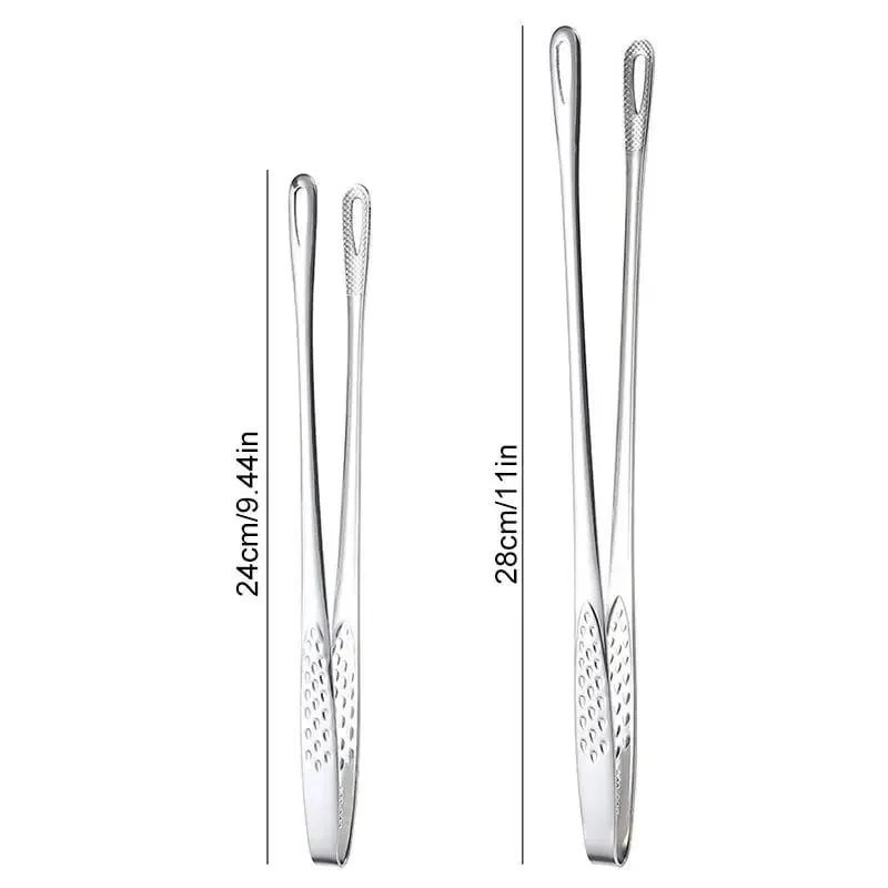 1pc 304 Stainless Steel Food Tongs Long Handle Non-Slip Barbecue Tongs Steak Tongs Kitchen Cooking Tools kitchen accessories - Image 6