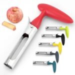 Stainless Steel Apple Core New Cutter Knife Corers Fruit Slicer Multi-function Cutting Kitchen Tools Vegetable Pear Core Remover