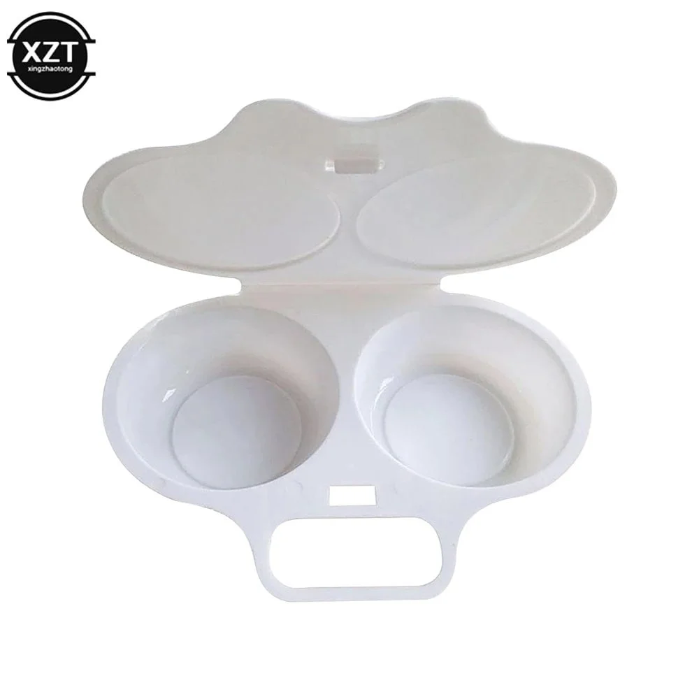 Food Grades Plastic Microwave Cooking Eggs Steamer Convenient Kitchen Cooking Mold Egg Poacher Kitchen Gadgets Fried Egg Tool - Image 2