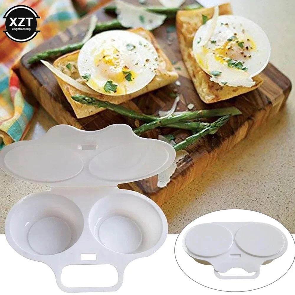 Food Grades Plastic Microwave Cooking Eggs Steamer Convenient Kitchen Cooking Mold Egg Poacher Kitchen Gadgets Fried Egg Tool - Image 6