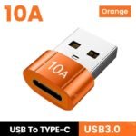 USB to Type C-Orange