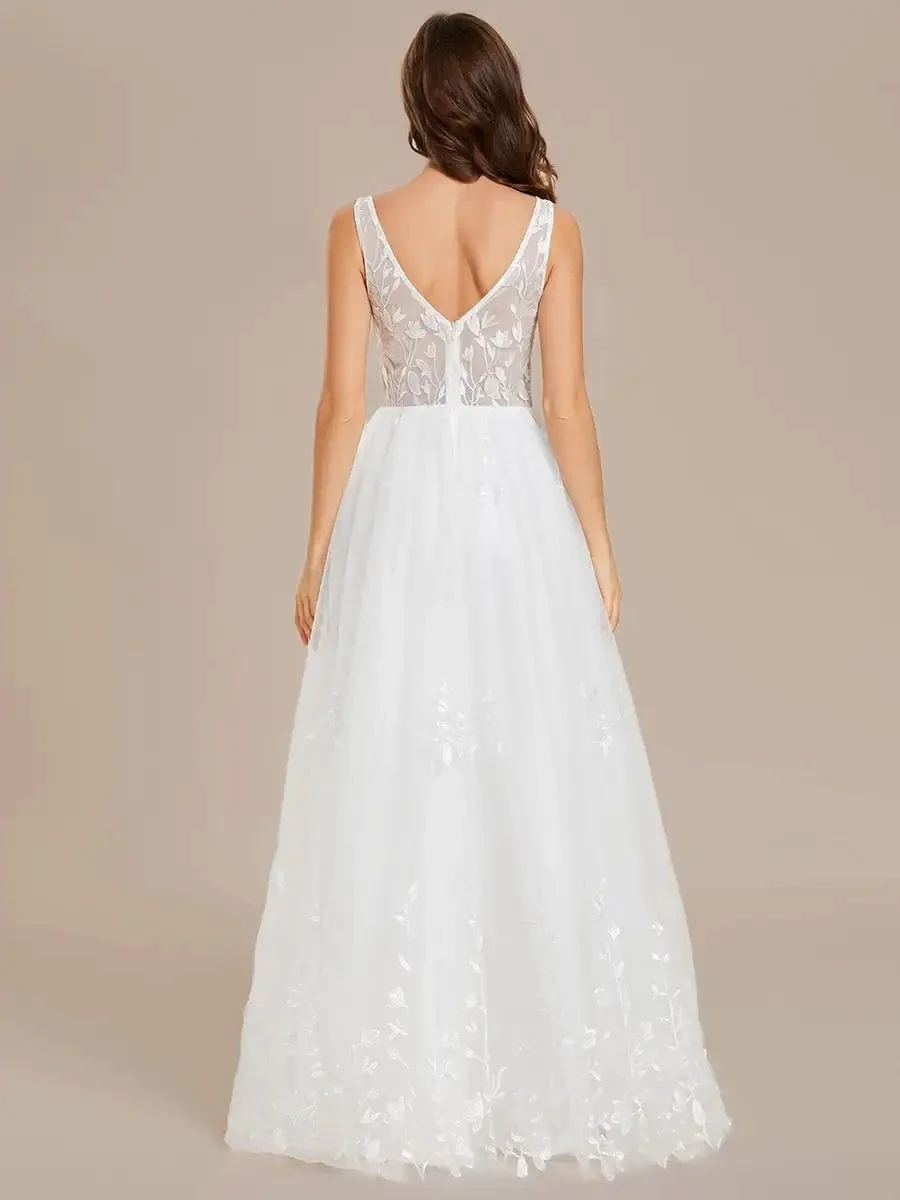 Elegant Wedding Dresses Pure Sequins Pearl Beading Sweetheart Neck Appliques 2024 Ever pretty of A-Line White Bridal Gowns - Image 2