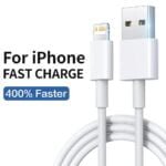 USB Cable For iPhone 14 13 12 11 Pro Max Mini 6 7 8 Plus XS X XR SE iPad 20W Phone Data Sync Fast Charging Wire Cord 0.25M 1M 2M